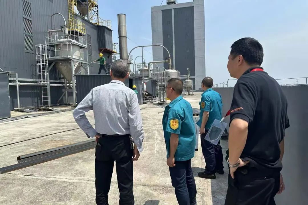 Changshu Polyester voer veiligheidsinspeksies voor die Mei -dagvakansie