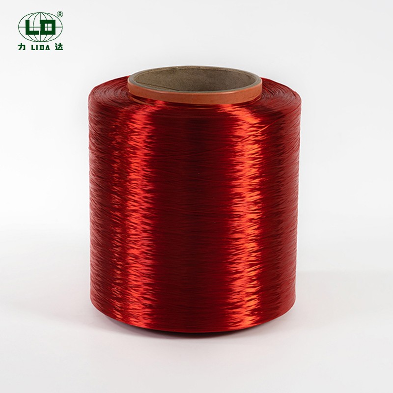 In watter industrieë word Total Brgiht Polyester Dope Geverfde Filament Garen toegepas